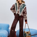 Andante Faux Leather Pant