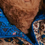 Bufanda de piel beige Solo