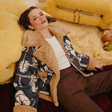 Soprano Reversible Faux Suede Jacket