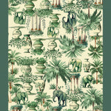 Green Elephant Tablecloth