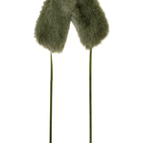 Viola Mint Fur Scarf