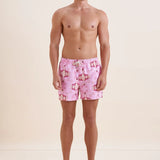 Pink Tiger Swim Shorts