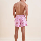 Pink Tiger Swim Shorts