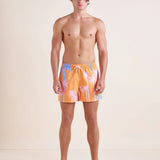 Orange Camel Swim Shorts