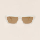 Saint-Tropez Bone Diagonal Sunglasses