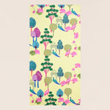 Tropical Peacock Beach Towel